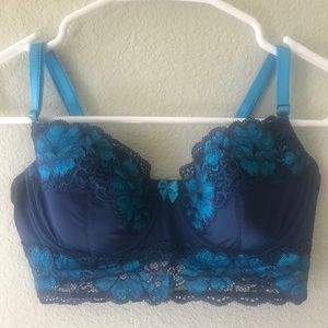Adore Me blue Bra